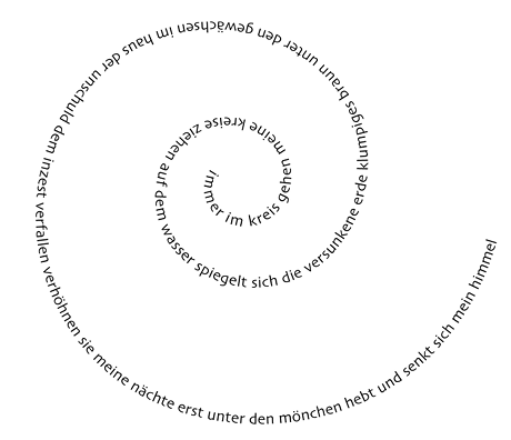 Spirale raus