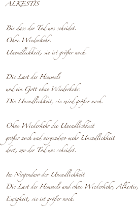 Alkestis-Text